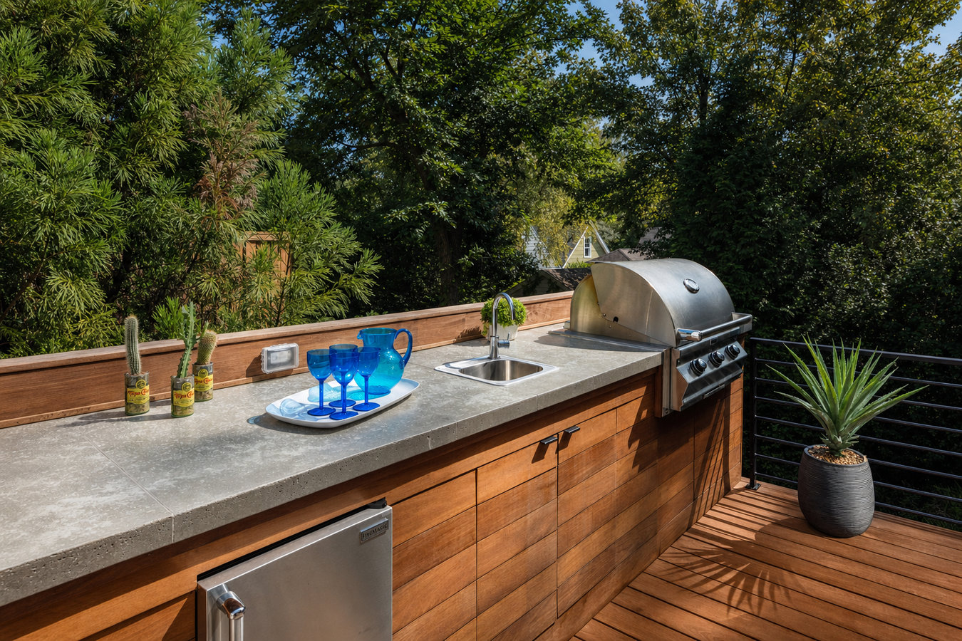 Outdoor kitchen decks in West Melbourne, FL